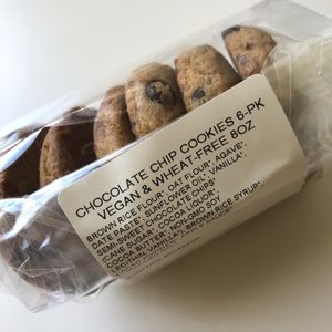 Vegan and wheat free cookies! at Good Earth Natural Foods in Mill Valley