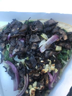Medicinal Mushroom 🍄 Pizza Slice at Good Earth Natural Foods in Mill Valley