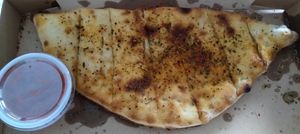 Vegan breadsticks at Islenska Flatbakan in Kopavogur