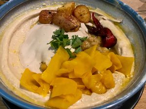 Classic hummus at Kanaan in Berlin