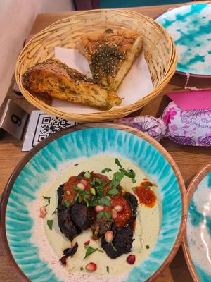 Teil des Brunchs at Kanaan in Berlin