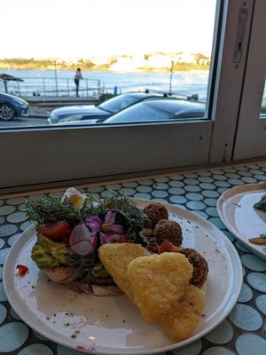Vegan brekky at Speedo's Cafe in Bondi Beach