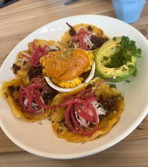 Jackfruit Tacos  at Pearth Organic Kitchen in West Leederville