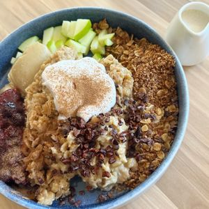 ‘All In’ Porridge   at Pearth Organic Kitchen in West Leederville