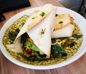 Wrap at Pearth Organic Kitchen in West Leederville