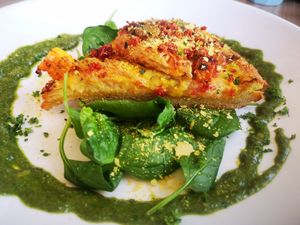 Savoury Tart at Pearth Organic Kitchen in West Leederville