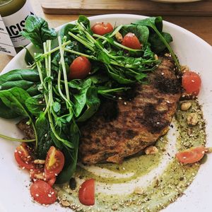 Bombay Chickpea Omelette  at Pearth Organic Kitchen in West Leederville