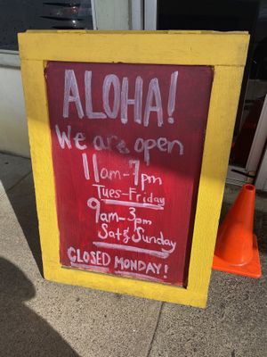 *but you must order ahead  at Juicy Brew - Kaimuki in Honolulu