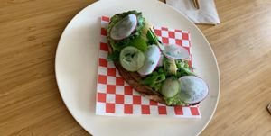 St patricks day toast (weekend brunch) at Juicy Brew - Kaimuki in Honolulu