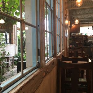 inside at Salunpowaku in Minoo