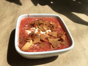 Gazpacho at Holyoke Hummus Company in Holyoke