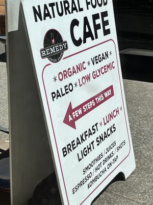   at Remedy Juice Cafe in Hood River