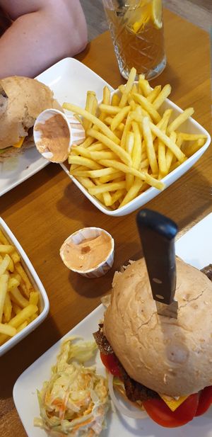 Unsere Portion at Cafe Blattgold in Kiel