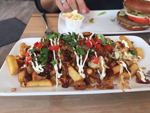 Fries at Cafe Blattgold in Kiel