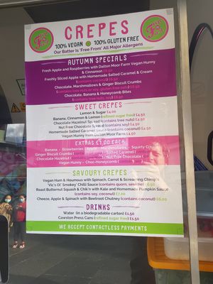 Menu at FlipnFast in Newcastle Upon Tyne