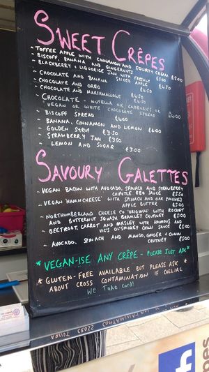 Their menu at FlipnFast in Newcastle Upon Tyne