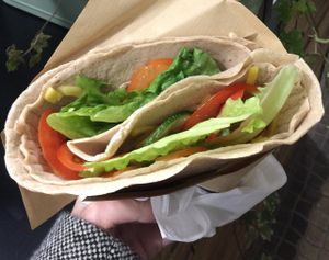 Vegan Crepe at Hand Go in Porto