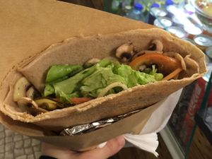 Vegan Crepe at Hand Go in Porto