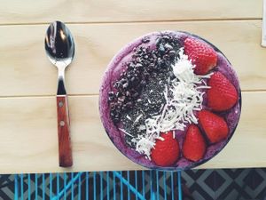 AÇAÍ BOWL at The Yogi Bar in Puerto Vallarta