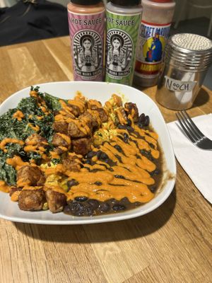 They even give you emotional support nooch   at Rabbits Cafe in Portland