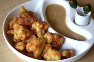 Sriracha cauli at Greens Spot Cafe  in Quezon City