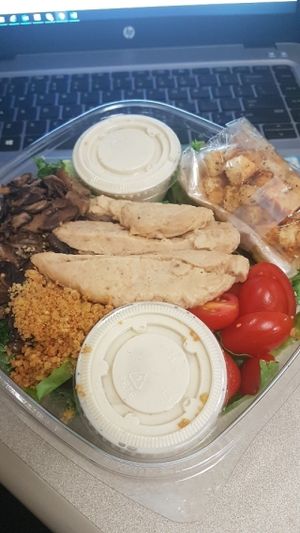 chicken cesar salad.   at Terri - Midtown East in New York City