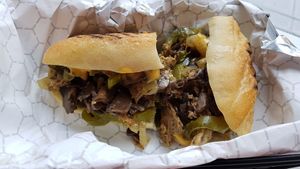 Philly cheesesteak at Terri - Midtown East in New York City