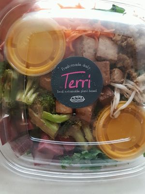take out tofu salad at Terri - Midtown East in New York City