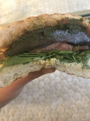 Portobello sandwich  at Terri - Midtown East in New York City