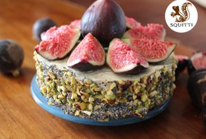 Figs Raw Cheezecake  at Squitti in Utrecht