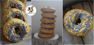 pumpkin bagels by www.squitti.org at Squitti in Utrecht