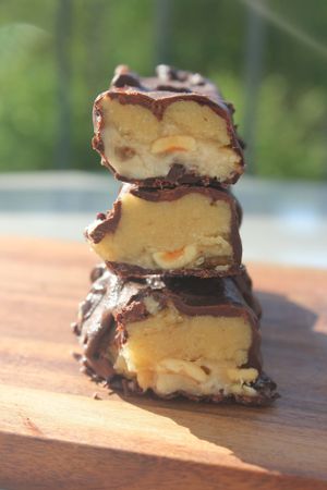 no bake gluten free snickers bars at Squitti in Utrecht