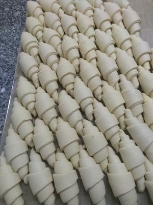 Vegan organic croissants at Squitti in Utrecht