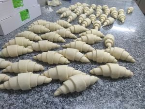 Vegan organic croissants at Squitti in Utrecht