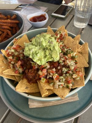 Vegan nachos. You could tell everything was house made and it was incredible.   at Coffee Cat on Kings in Caloundra