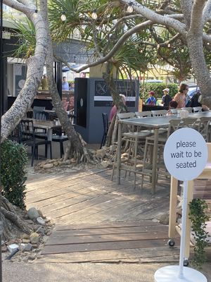 Such a stunning vibe and location.  at Coffee Cat on Kings in Caloundra