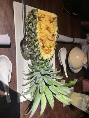 Pineapple fried rice   at Hum Vegetarian - District 1 in Ho Chi Minh City