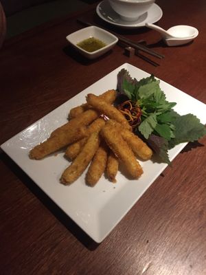 Fried Tofu at Hum Vegetarian - District 1 in Ho Chi Minh City