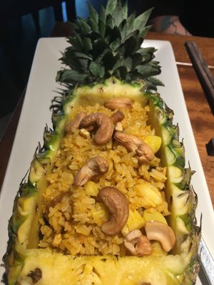 Pineapple Fried Rice at Hum Vegetarian - District 1 in Ho Chi Minh City