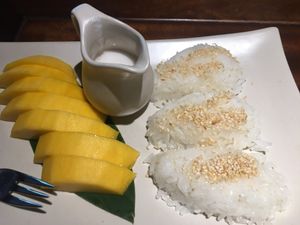 Mango Sticky Rice at Hum Vegetarian - District 1 in Ho Chi Minh City