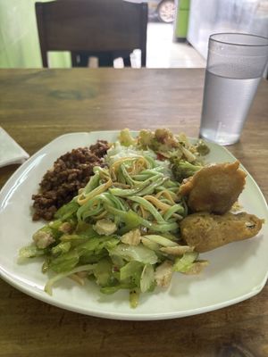 Plato casado  at Susbida in San Jose