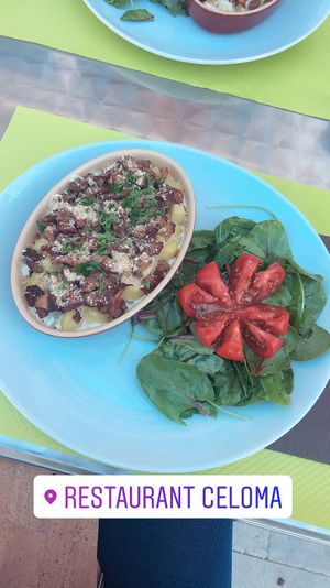 Chanterelle deliciousness  at Celoma in Thonac