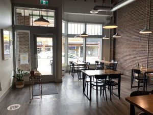 Open and airy atmosphere at The Polly Fox Bakery and Bistro in Abbotsford