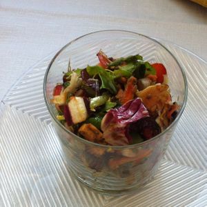 37 ingredient salad at Phoenix in Condove