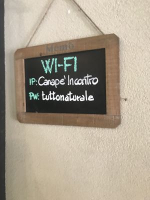 wifi at Canape Incontro in Bologna