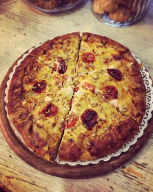 La quiche at Canape Incontro in Bologna