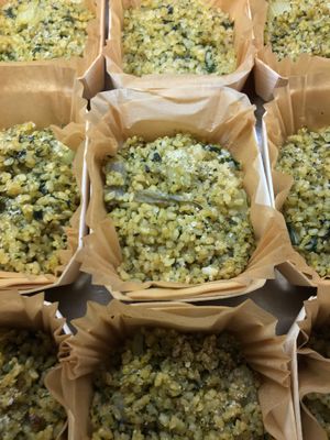 Lunchtime  at Canape Incontro in Bologna