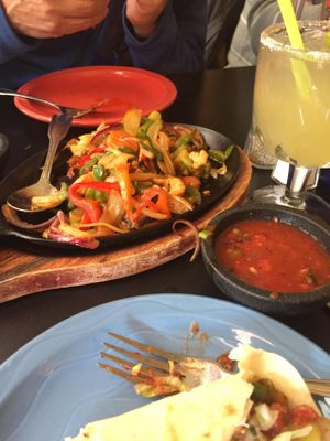 Veggie fajitas  at Casa Mexico in Winter Park