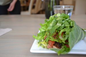 Taco Wrap at Rawlicious Ottawa in Ottawa