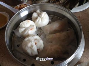 Veg Char Siu Bao.  Haven't eaten like this for a while.  Sweet! at Fine Garden in San Gabriel